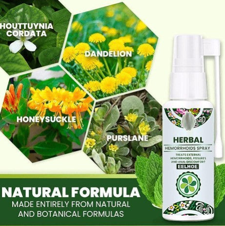 Ellehoe - Herbal Hemorrhoids Spray