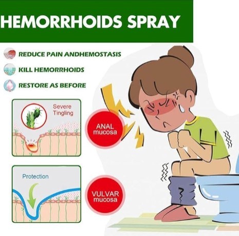 Ellehoe - Herbal Hemorrhoids Spray